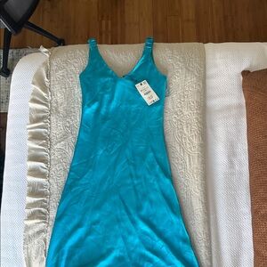 Zara Blue Maxi Dress